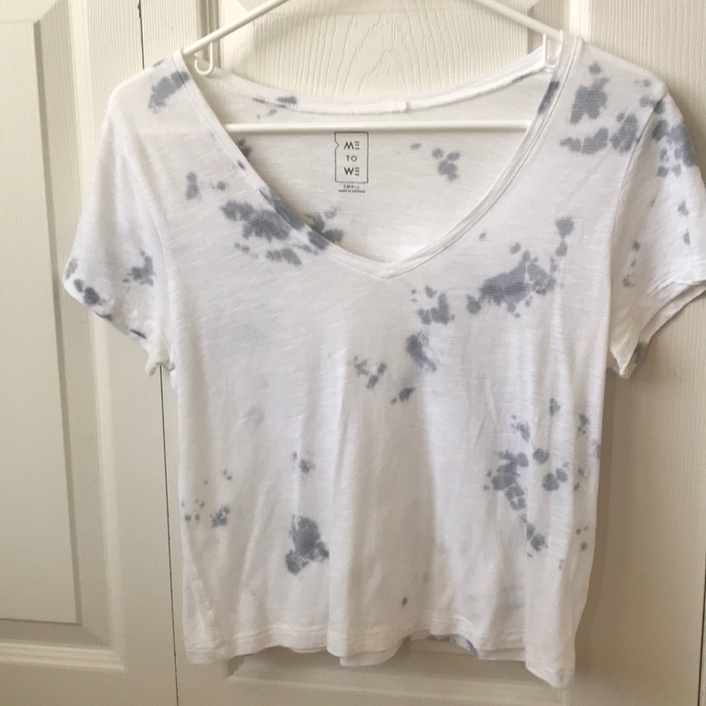White Cropped Shirt